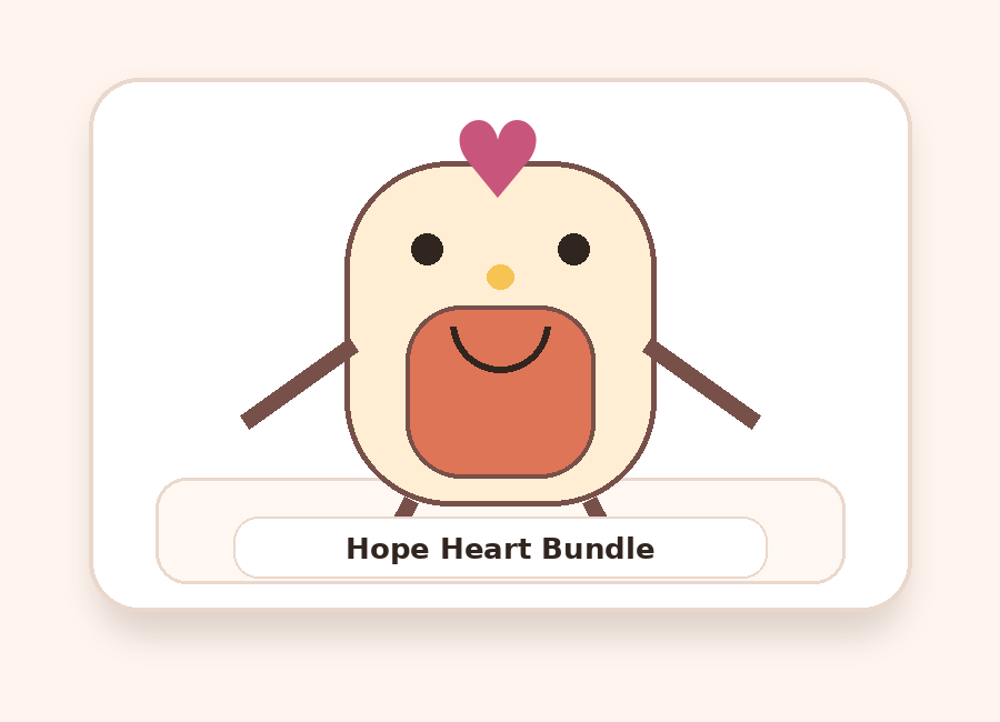 Hope Heart Gift Bundle product photo